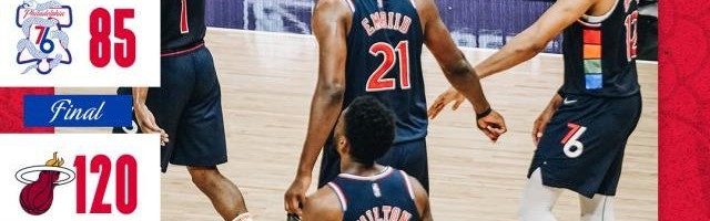 Baccarat-费城全队天王山梦游惨败35分 恩比德哈登同时熄火