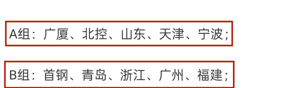 广东陷死亡小组！CBA分组爆料：山东苦遇广厦，北京男篮上上签！